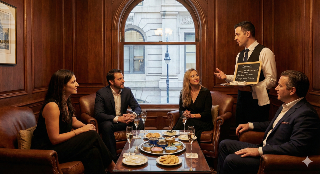 The Tasting Experience: Education Meets Indulgence