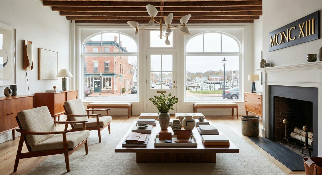 Monc XIII, a unique design shop in Sag Harbor featuring timeless treasures and curated home accessories